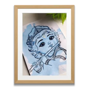 Krishna Ji Painting For Wall Decoration