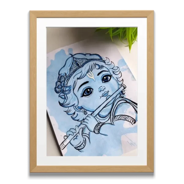 Krishna Ji Painting For Wall Decoration