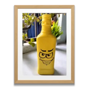 Hand Painted Bottles