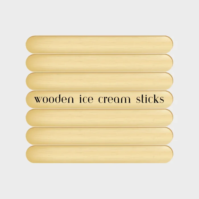 wooden ice cream sticks